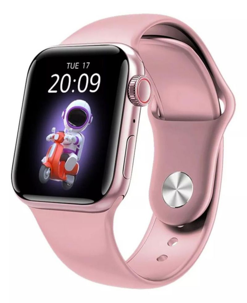 Smartwatch Reloj Inteligente  M9 Mini Dual Nfc Rosa