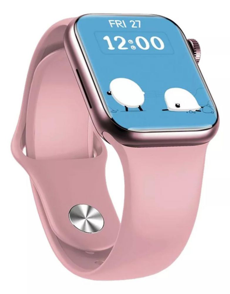 Smartwatch Reloj Inteligente  M9 Mini Dual Nfc Rosa