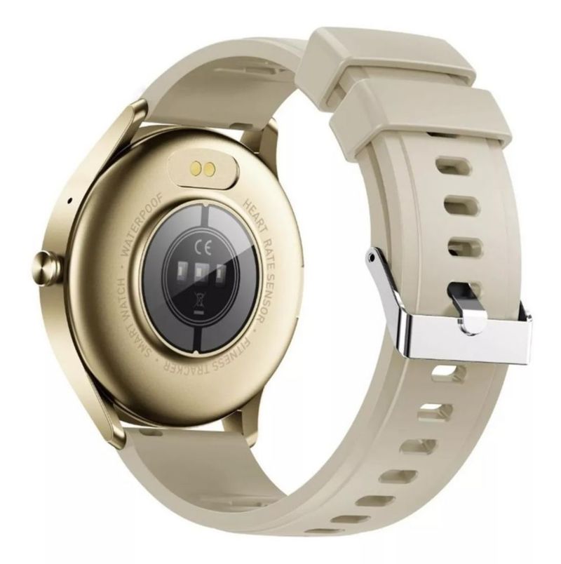 Smart  Watch Zl50 Full Round Touch Dorado