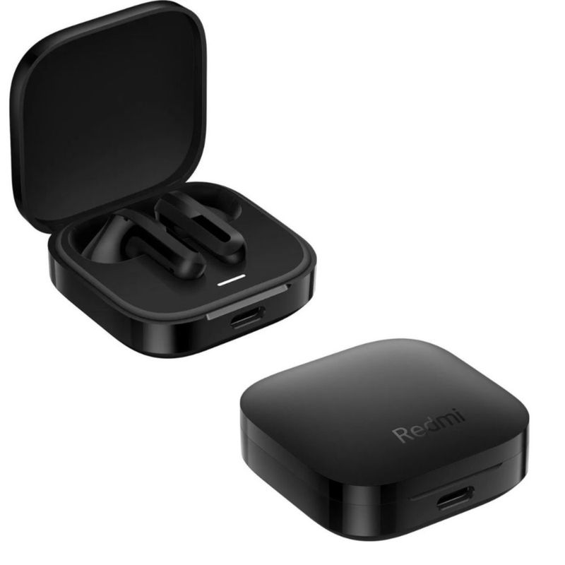 Xiaomi Redmi Buds 6 Active Negro con Smartwatch Filwans GTR Plata