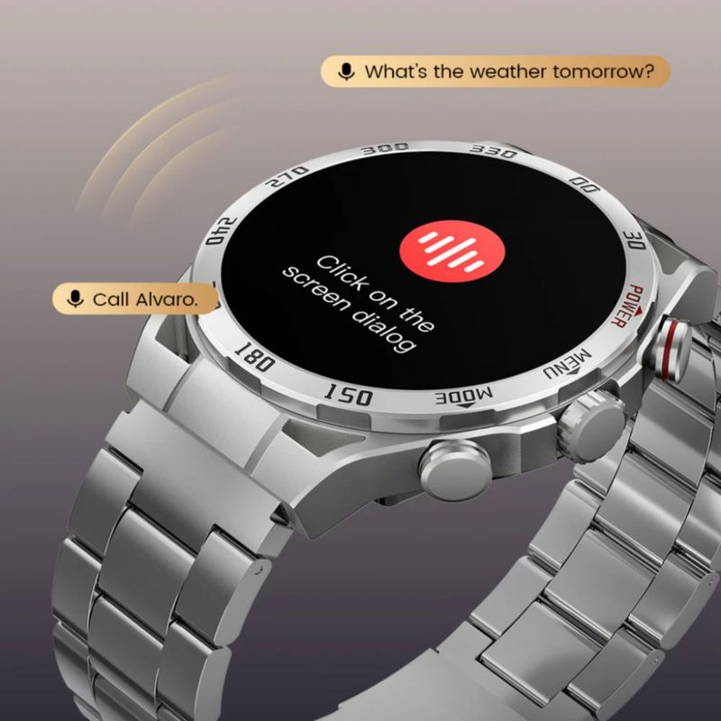 Audífonos G-Tide L22 Negro con Smartwatch Filwans GTR Plata