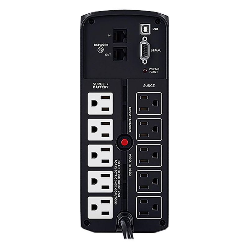 UPS NoBreak CyberPower de 1000VA/600W con 10 contactos