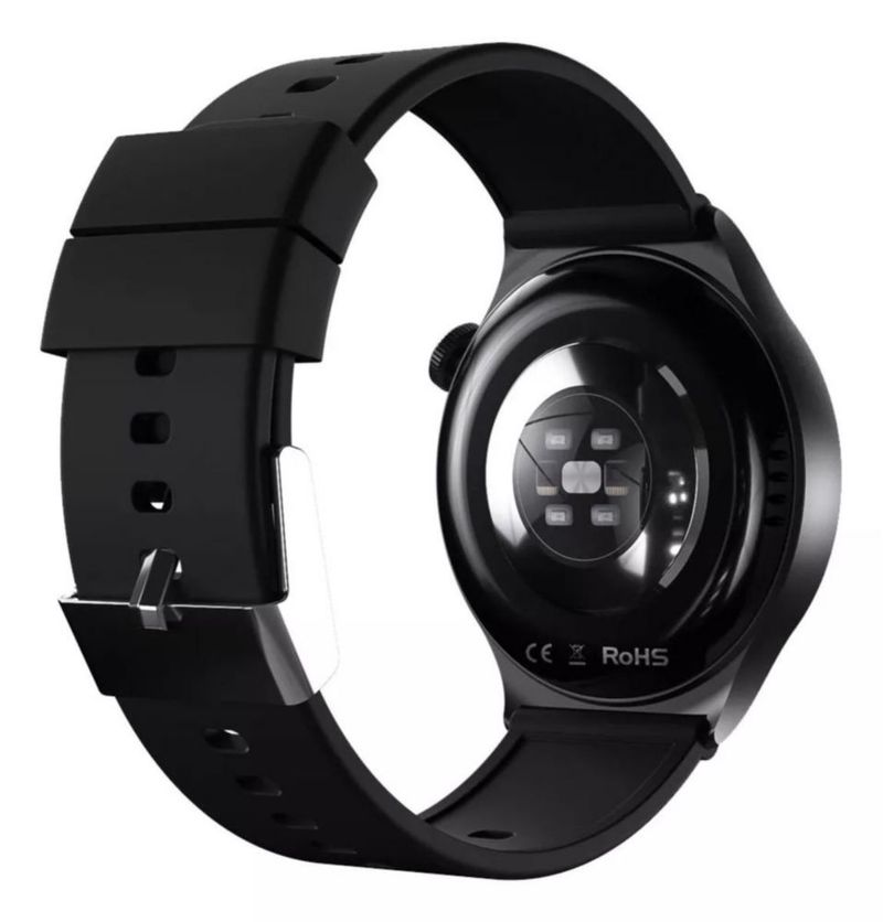 Reloj Dama Smartwatch Dt4 Mate  Nfc NEGRO