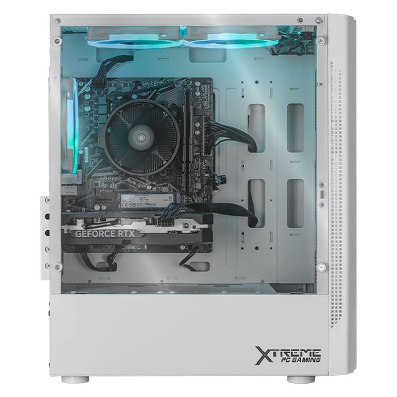 Xtreme pc gaming rtx 5050 ryzen 7 16gb ssd 1tb wifi white