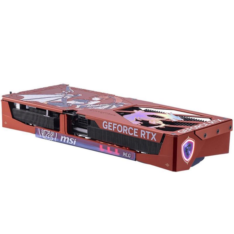 Tarjeta de video msi rtx 5070 ti 16 gb mlg edition oc gddr7