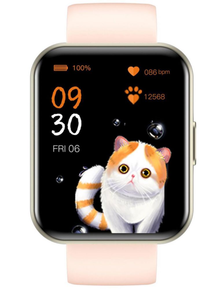 Smartwatch Reloj Inteligente E21 Full Touch Hd Rosa