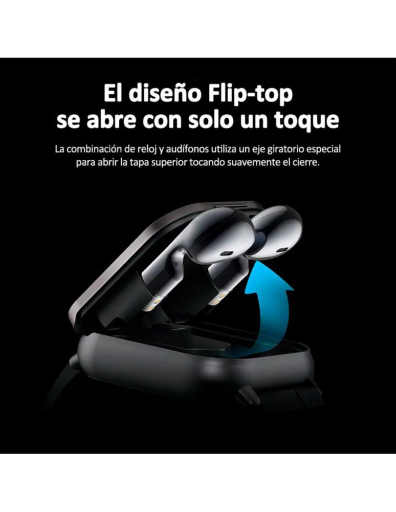 Petukita Box Smartwatch D8 con Audífonos