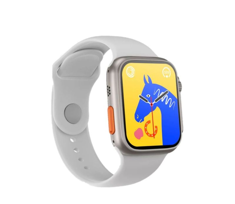 Smartwatch Para Dama T908 Ultra Max Suit Aluminio Gris