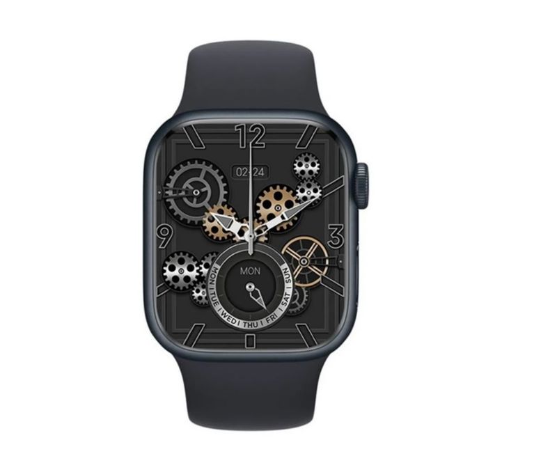 Reloj Inteligente Smartwatch W18  Nfc NEGRO