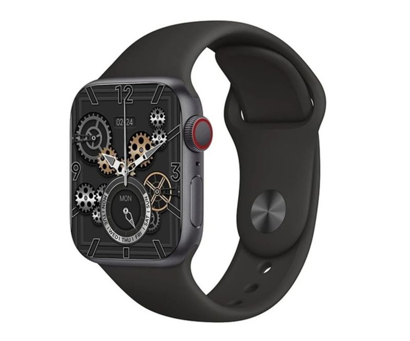 Reloj Inteligente Smartwatch W18  Nfc NEGRO