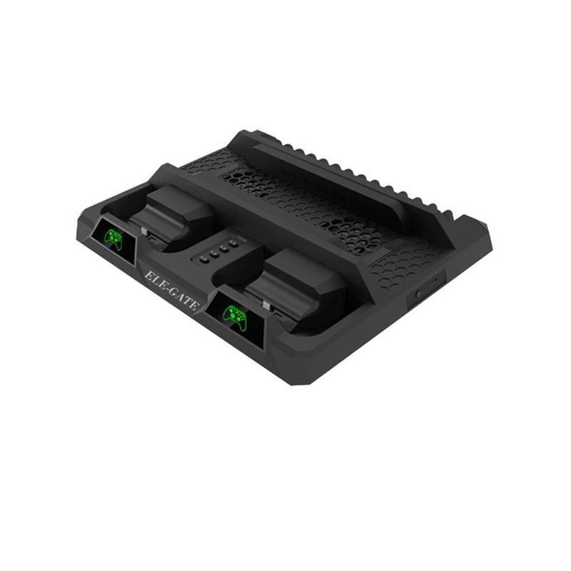 Base Enfriadora Para Consola Xbox One X|s Y Estacion De Carga Controles