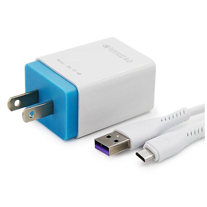 Cargador Carga Rápida V8 O Micro Usb