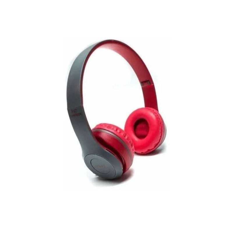 Audifonos Inalámbricos Bt P47 Rojos