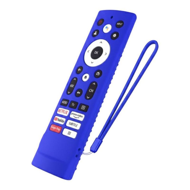 Funda Para Control Hisense Google Smart Tv Erf3n90h Azul