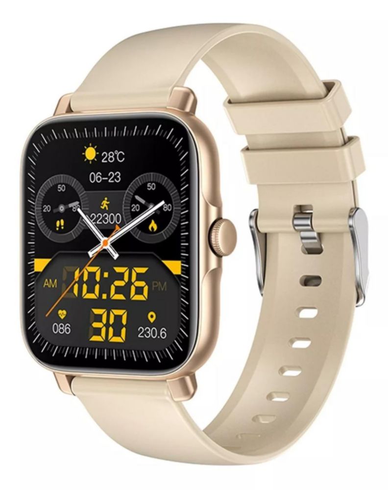 Reloj Inteligente Smartwatch Gt30 Notificaciones Dorado