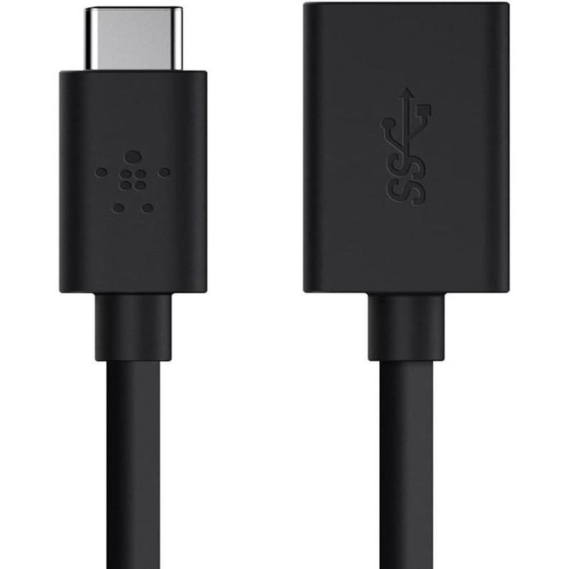 Adaptador 3.0 de usb - c a usb - a color negro - belkin
