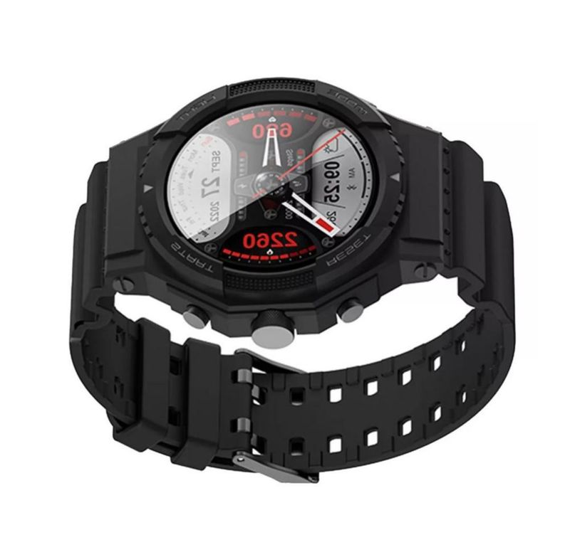 Reloj Caballero Smartwatch G01 Gps Glonass Bds Hd Negro