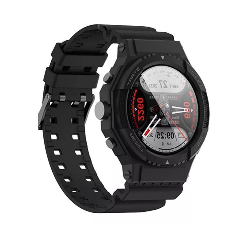Reloj Caballero Smartwatch G01 Gps Glonass Bds Hd Negro