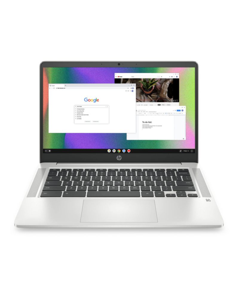 Laptop HP Chromebook 14 de 15.6" Intel Core i5  8RAM 256 GB Gris