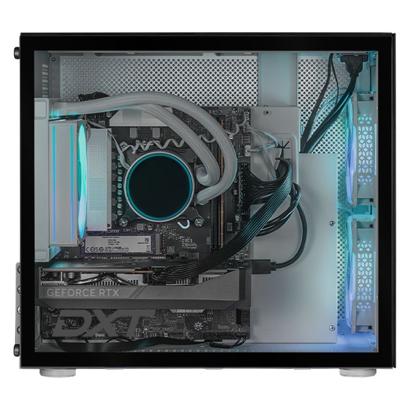 Pc gamer dxt rtx 5050 ultra 5 16gb ddr5 ssd 1tb monitor 27