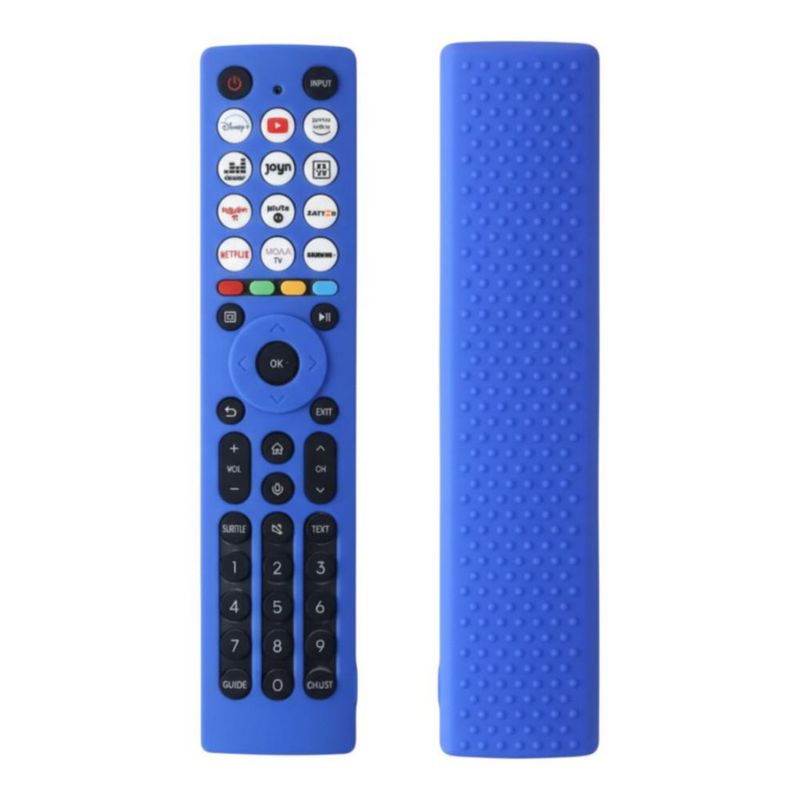 Funda de Silicona para control remoto Hisense Tv Azul