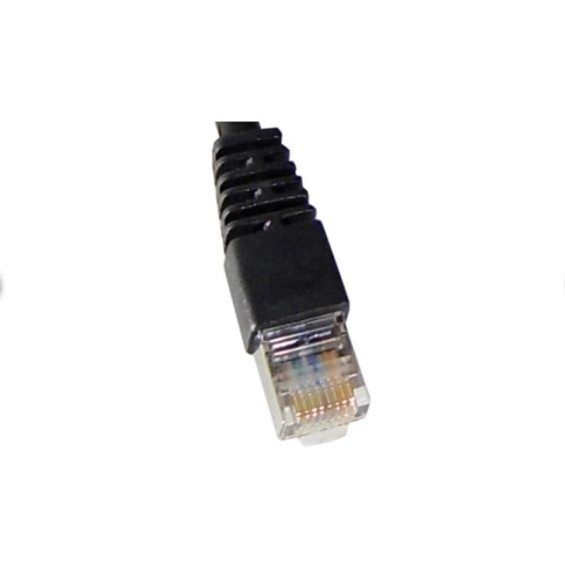 Cable Utp Cat 6 Exterior 10 Metros Red Rj45 Alta Velocidad Negro