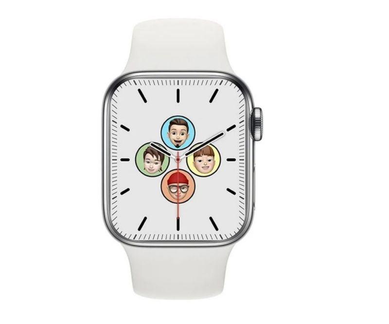 Reloj Inteligente Smartwatch W18  Nfc Blanco