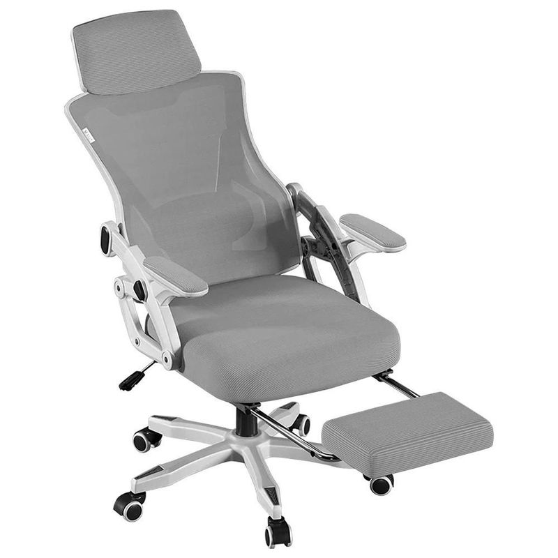 Silla Gamer Balam Rush Power Rush Mesh, , Soporta hasta 100Kg, Color Gris.