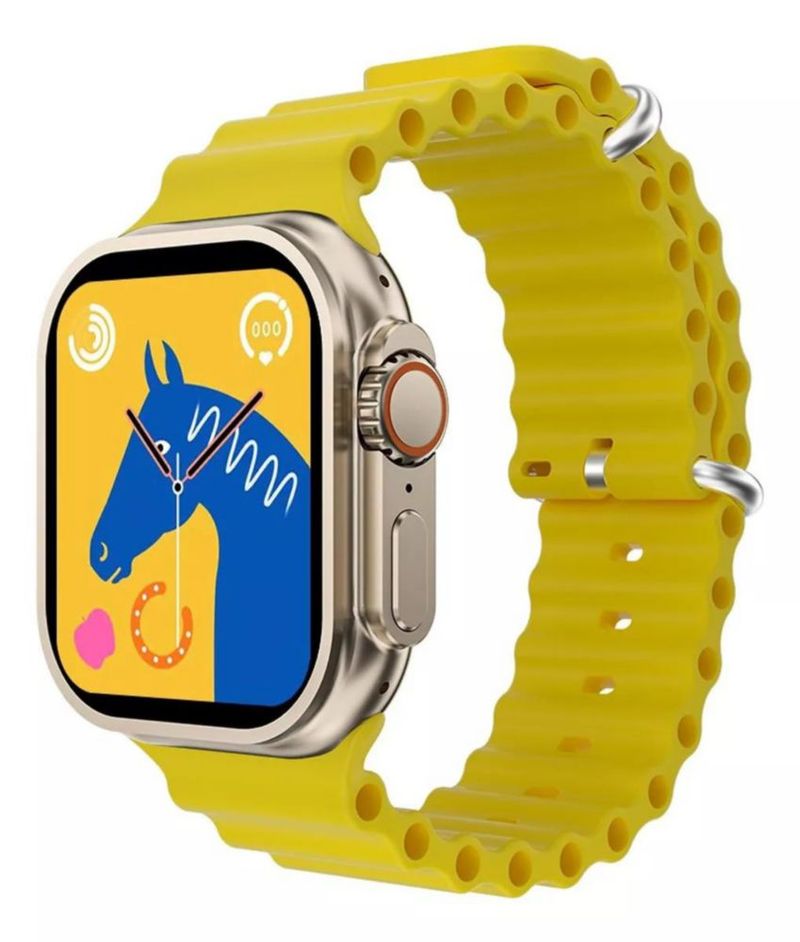 Reloj Inteligente Smartwatch I9 Ultra Max AMARILLO