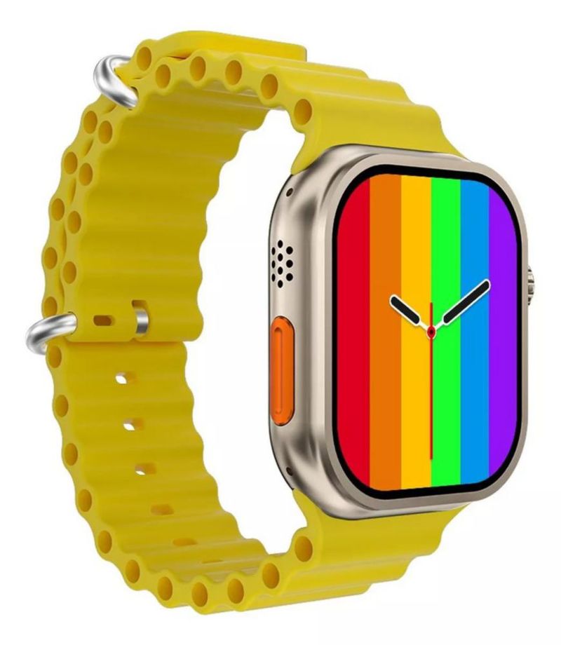 Reloj Inteligente Smartwatch I9 Ultra Max AMARILLO