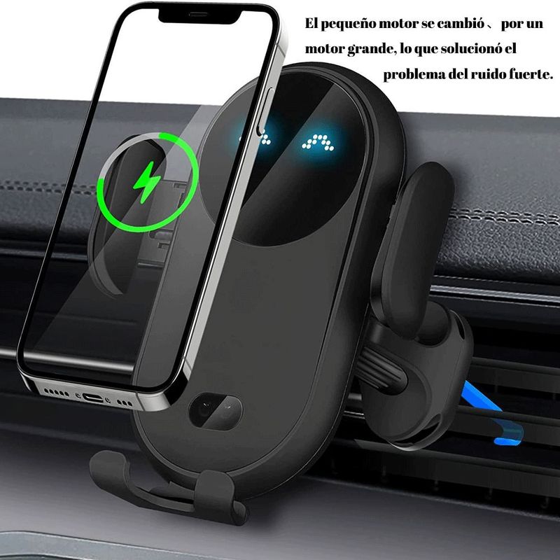 Cargador inalámbrico de 15W, para teléfono,cargador inalámbrico multifuncional.HOGAWAY