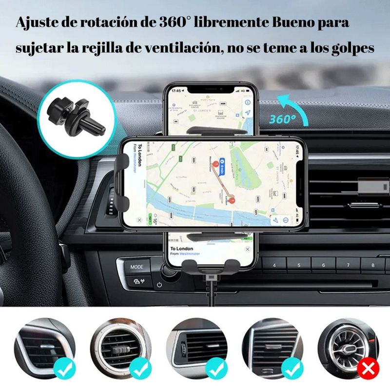 Cargador inalámbrico de 15W, para teléfono,cargador inalámbrico multifuncional.HOGAWAY