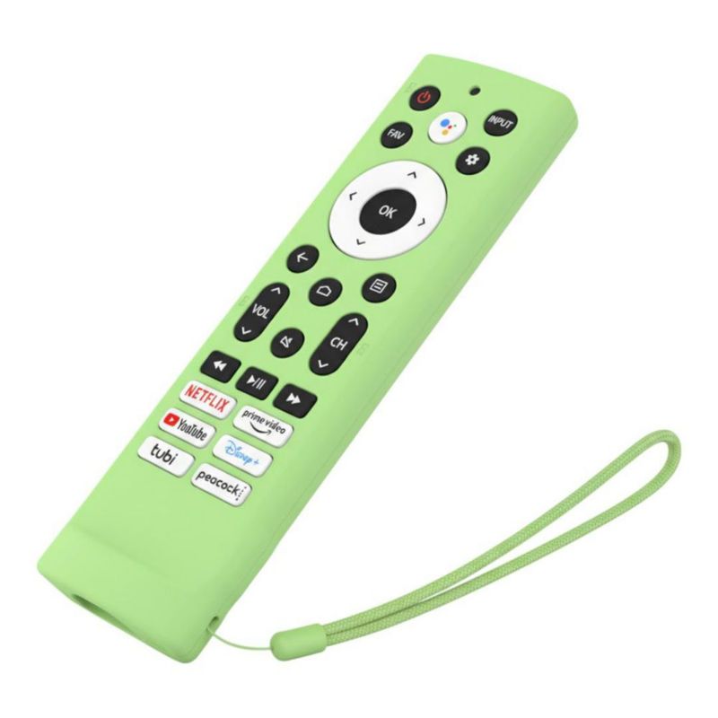 Funda Para Control Hisense Google Smart Tv Erf3n90h Verde