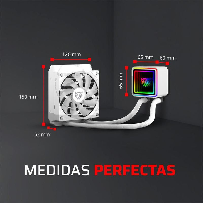 Enfriamiento liquido br cryo prism 120 lga1851 am5 br-944038