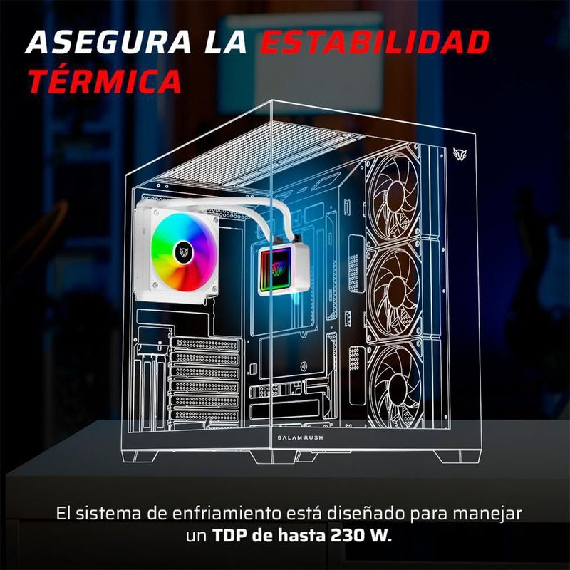 Enfriamiento liquido br cryo prism 120 lga1851 am5 br-944038