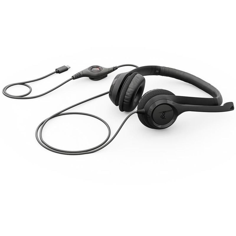 Audifonos logitech h390 usb-c microfono bidireccional