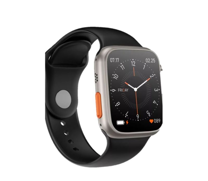 Smartwatch Para Dama T908 Ultra Max Suit Aluminio  negro