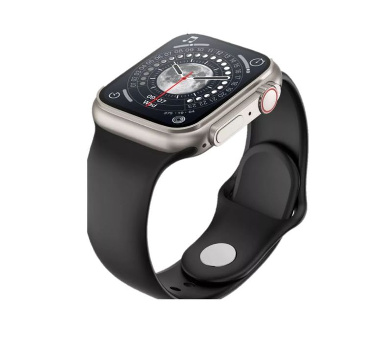 Smartwatch Para Dama T908 Ultra Max Suit Aluminio  negro