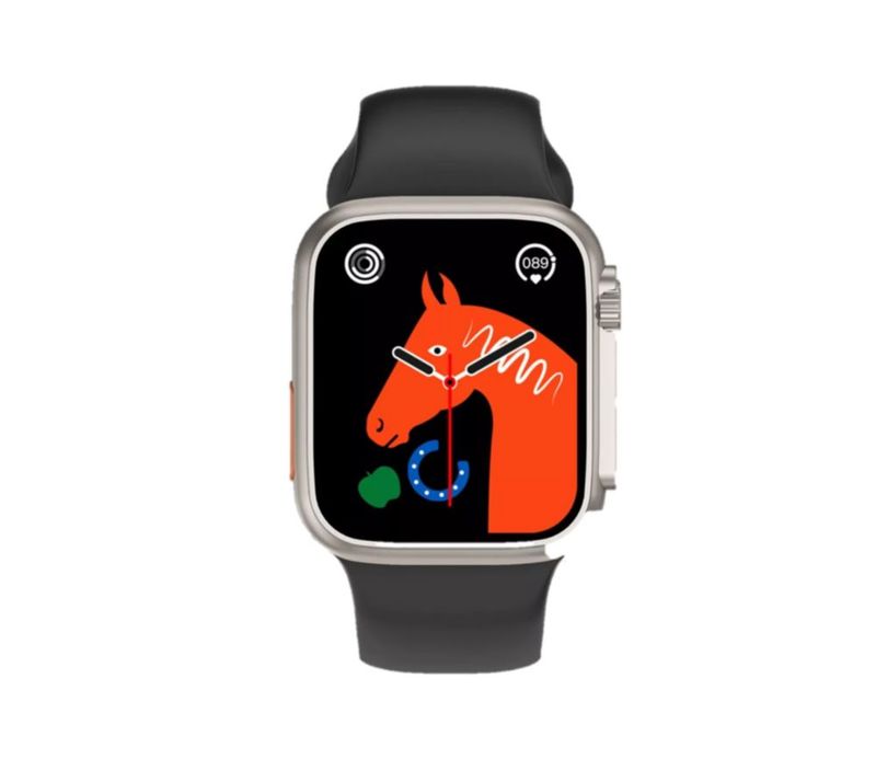 Smartwatch Para Dama T908 Ultra Max Suit Aluminio  negro