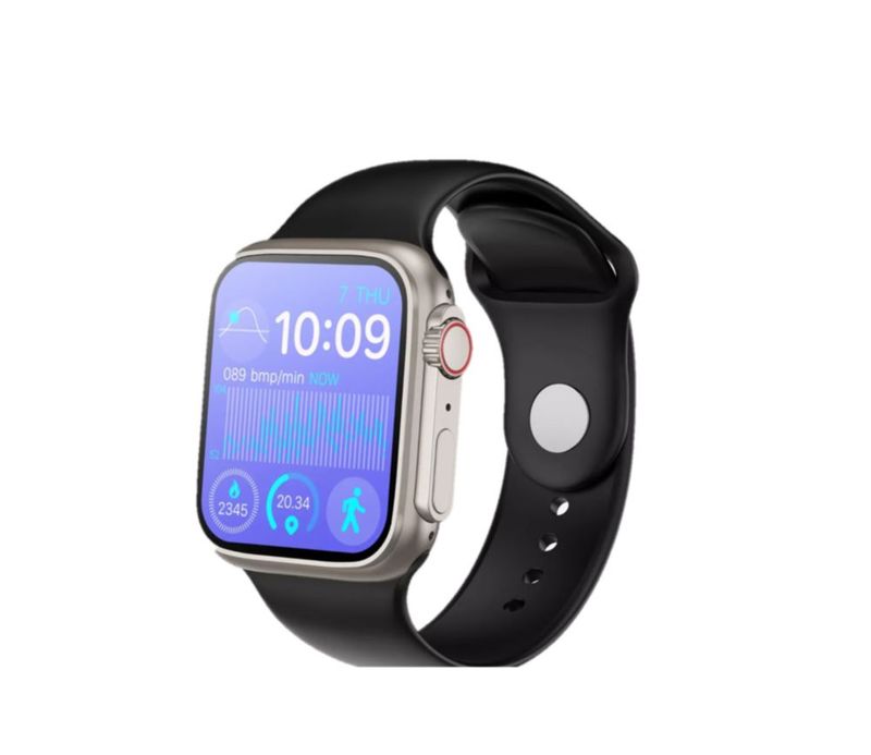 Smartwatch Para Dama T908 Ultra Max Suit Aluminio  negro