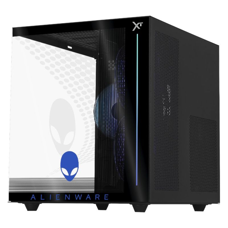 Gabinete xtreme pc alienware edition mini torre 3 fan argb
