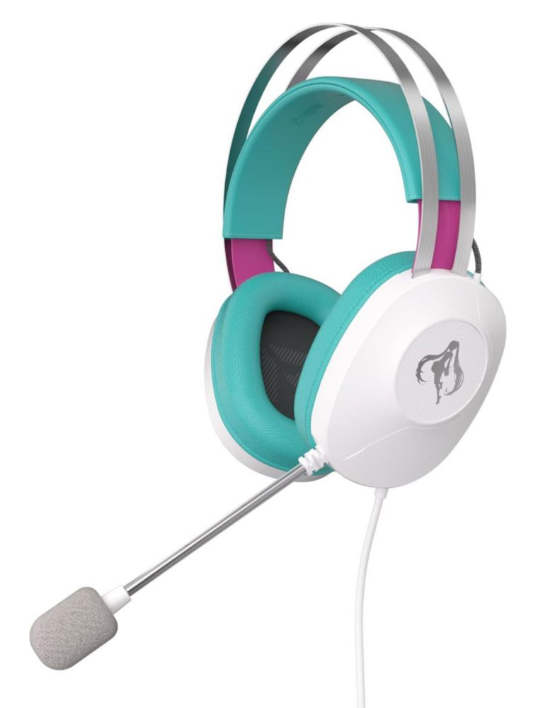 ASUS TUF Gaming X Hatsune Miku Auriculares sonido Envolvente Virtual 7.1 Micrófono Certificado por TeamSpeak