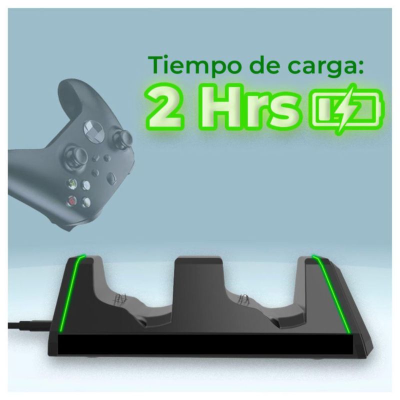 Base Cargadora Compatible Para Controles Xbox