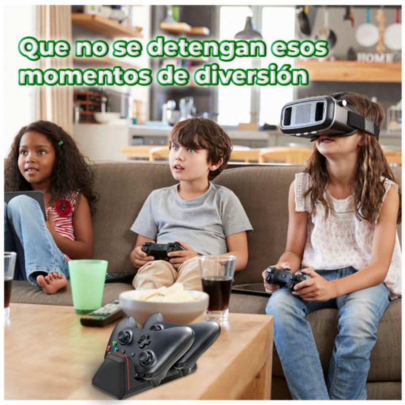 Base Cargadora Compatible Para Controles Xbox