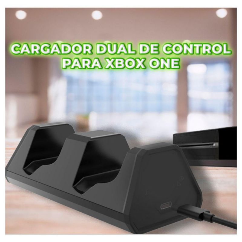 Base Cargadora Compatible Para Controles Xbox