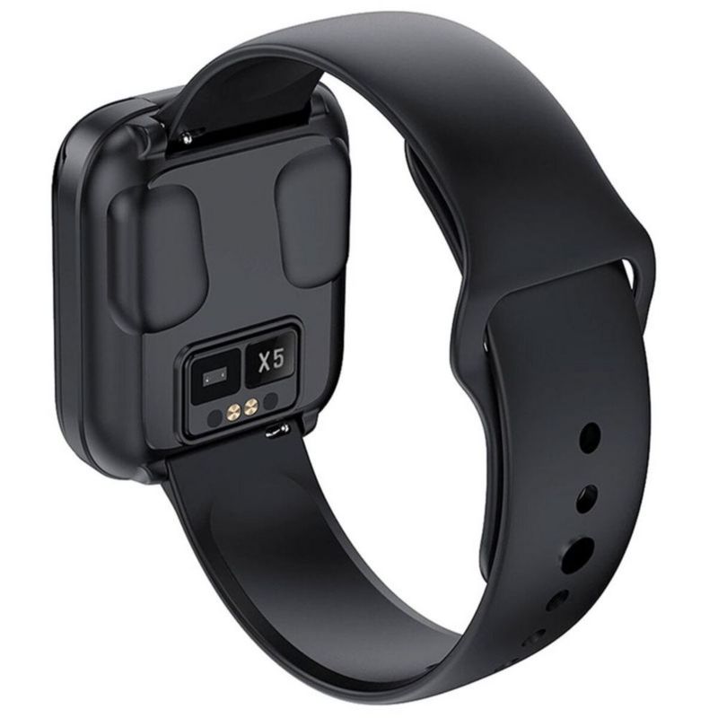 Reloj Inteligente X5 2 En 1 Con Audífonos Bluetooth True Wireless NEGRO