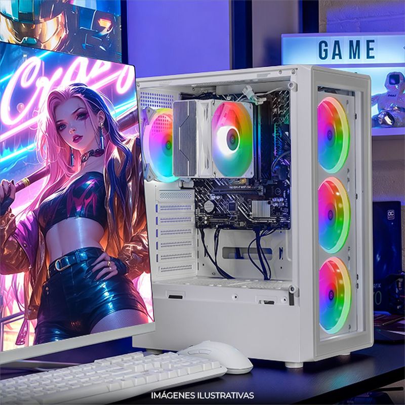 Xtreme pc gaming core i9 16gb ssd 500gb monitor 27 white