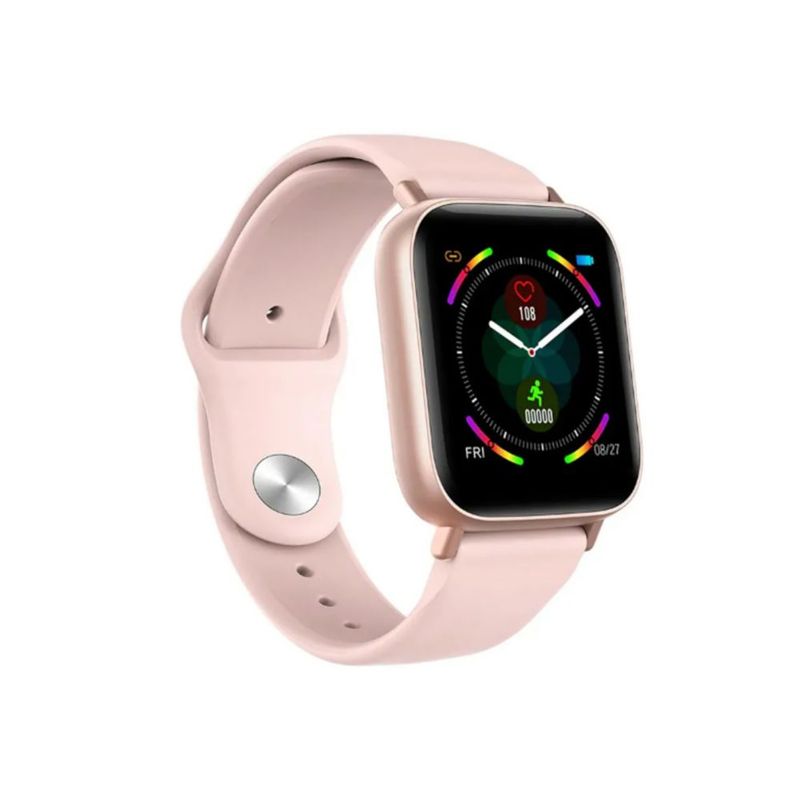 Smartwatch Reloj Inteligente W4 Rosa Full Touch