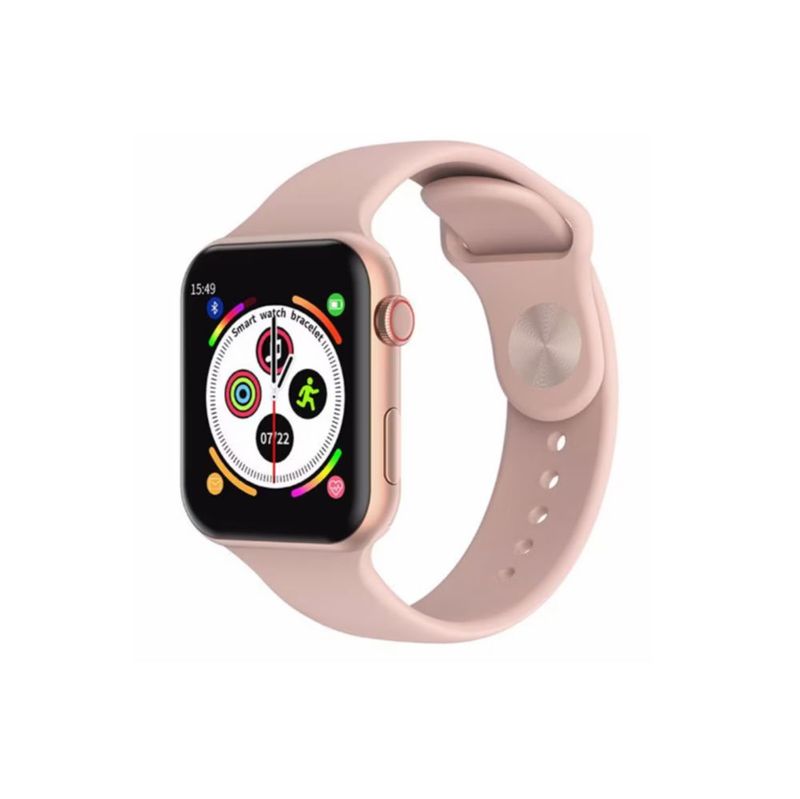 Smartwatch Reloj Inteligente W4 Rosa Full Touch