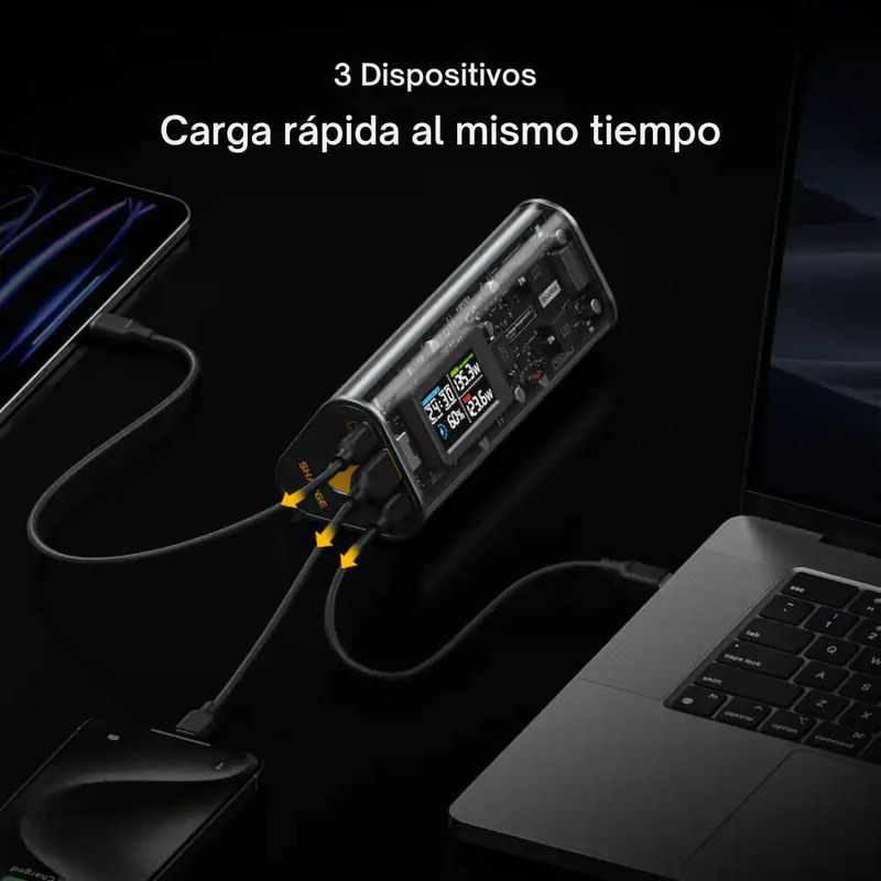 PowerBank Externa Shargeek 170 24000mAh 170W PD 3.1 Negro